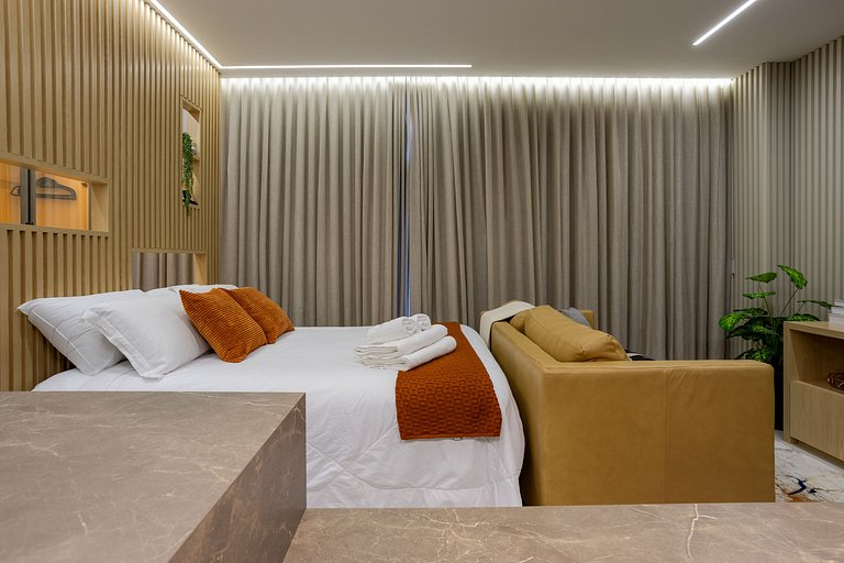 Hype 21º andar | Garagem | Piscina aquecida