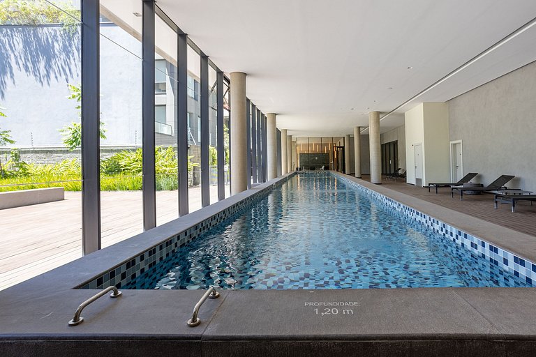 Hype 21º andar | Garagem | Piscina aquecida