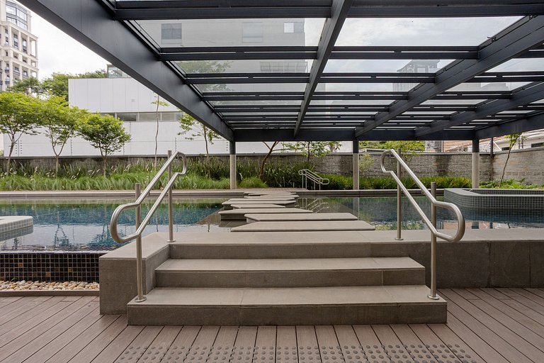 Hype 21º andar | Garagem | Piscina aquecida