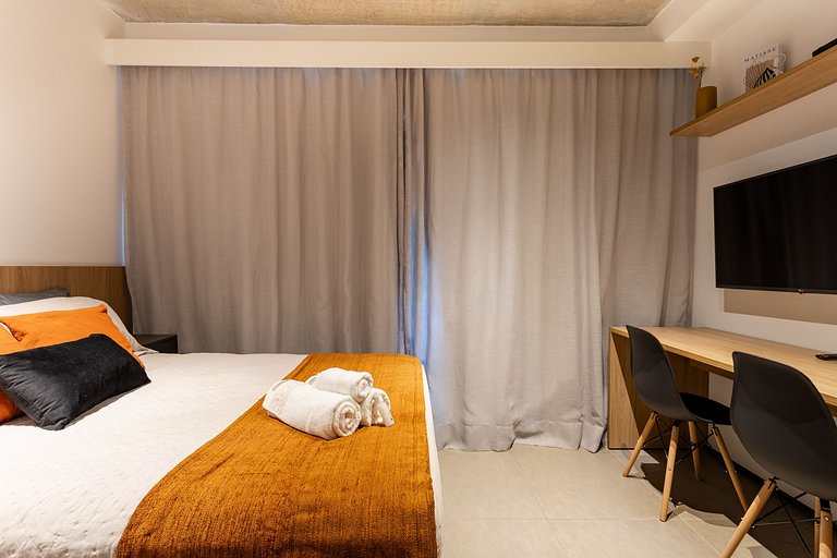 Studio On Florida | Gym e Portaria 24hrs