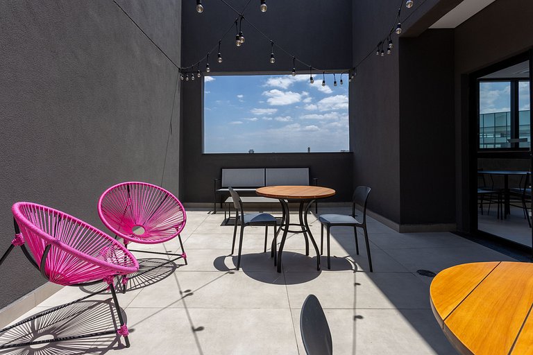 Studio On Florida | Gym e Portaria 24hrs