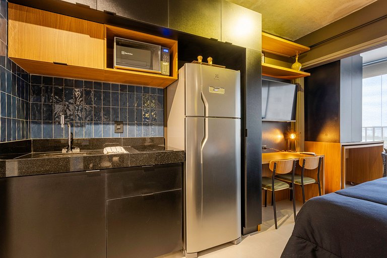 Studio On Augusta | Academia, Market, Portaria 24h