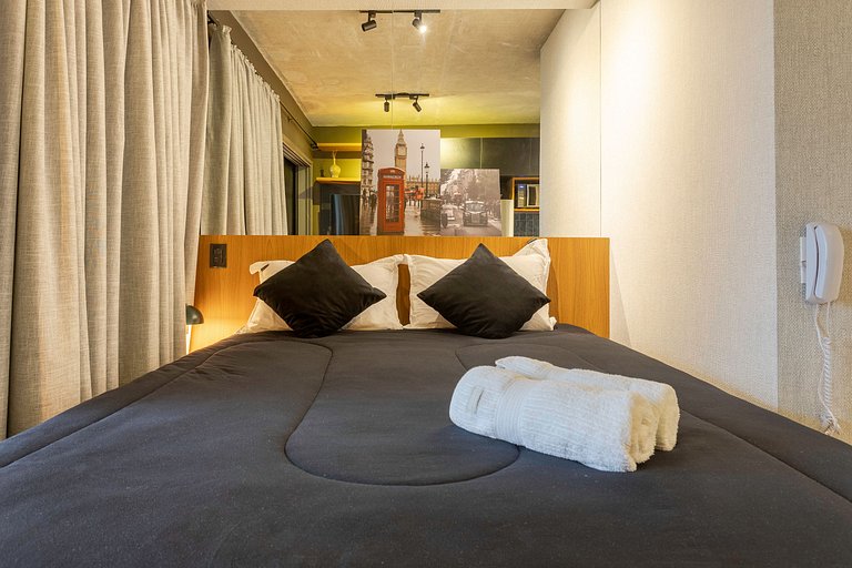 Studio On Augusta | Academia, Market, Portaria 24h