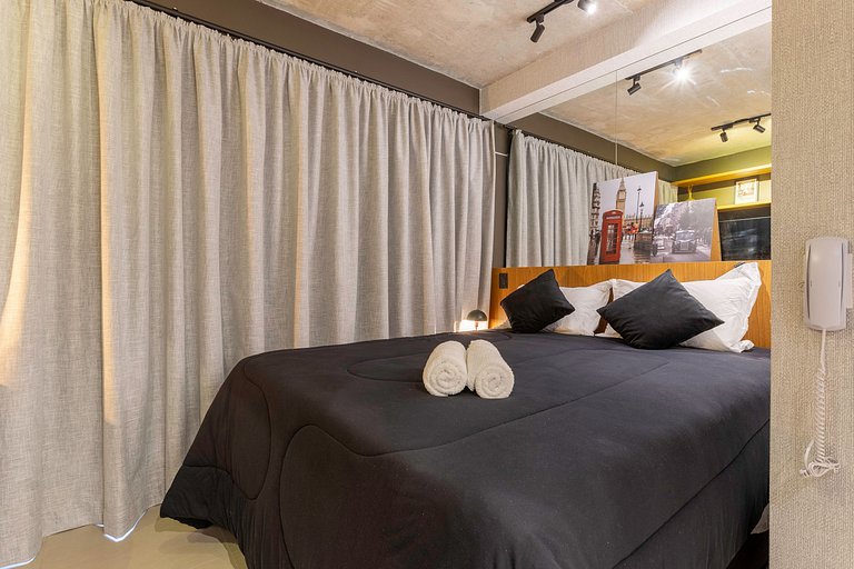 Studio On Augusta | Academia, Market, Portaria 24h
