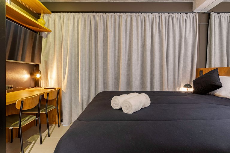 Studio On Augusta | Academia, Market, Portaria 24h