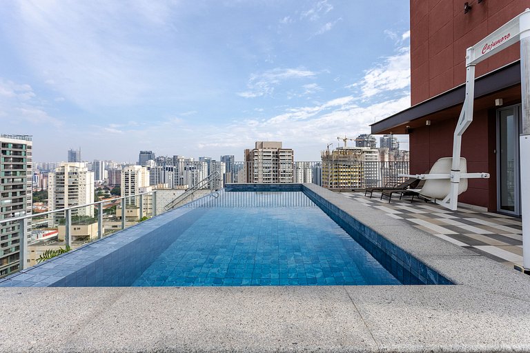 Apto Moderno | Varanda Gourmet | Piscina | Gym