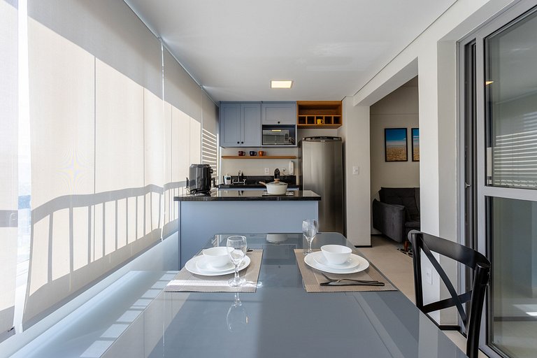 Apto Moderno | Varanda Gourmet | Piscina | Gym