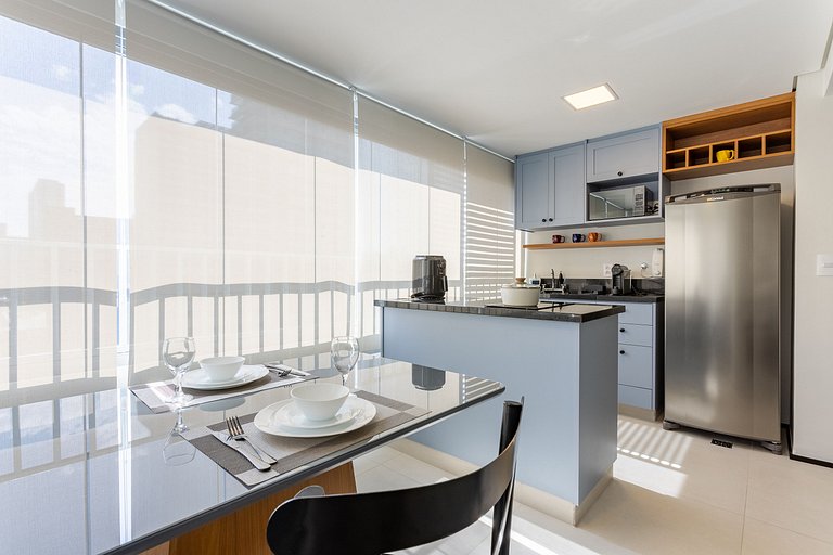 Apto Moderno | Varanda Gourmet | Piscina | Gym