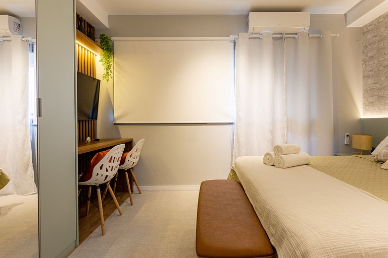 Studio Brooklin | Piscina Rooftop e Academia