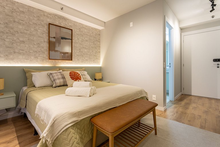 Studio Brooklin | Piscina Rooftop e Academia