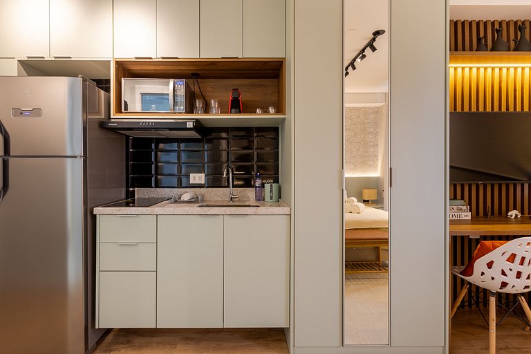 Studio Brooklin | Piscina Rooftop e Academia
