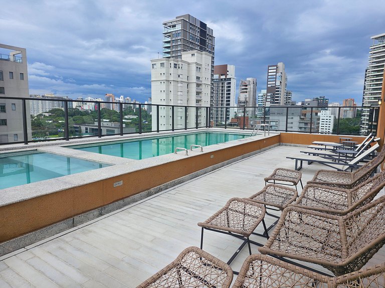 Ibirapuera Park | Gym & Piscina Rooftop