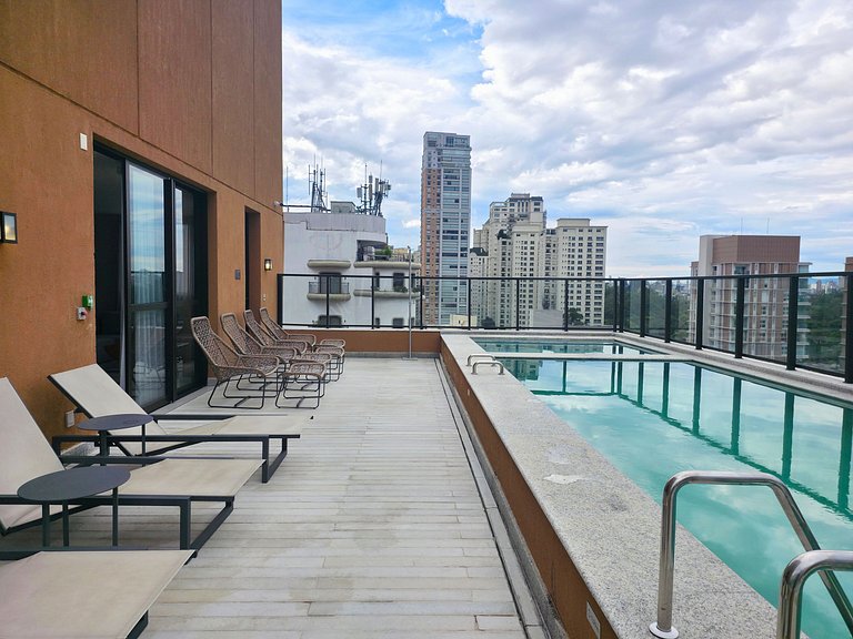 Ibirapuera Park | Gym & Piscina Rooftop