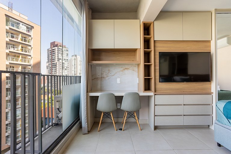 Studio You Vila Mariana | Piscina Rooftop