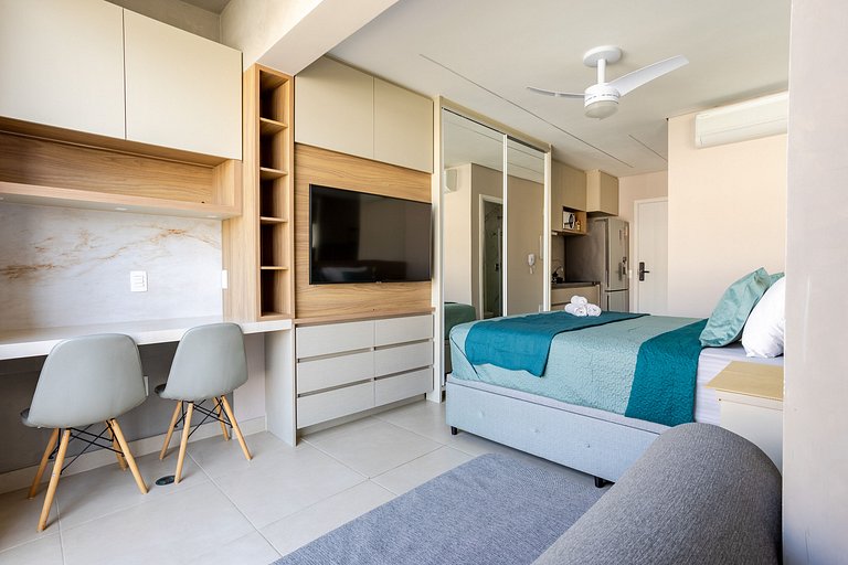 Studio You Vila Mariana | Piscina Rooftop
