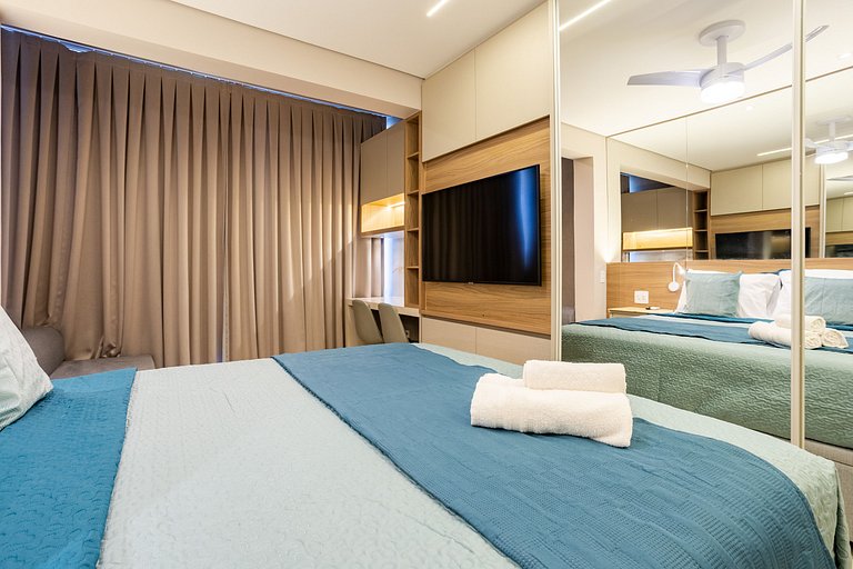 Studio You Vila Mariana | Piscina Rooftop