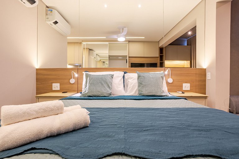 Studio You Vila Mariana | Piscina Rooftop