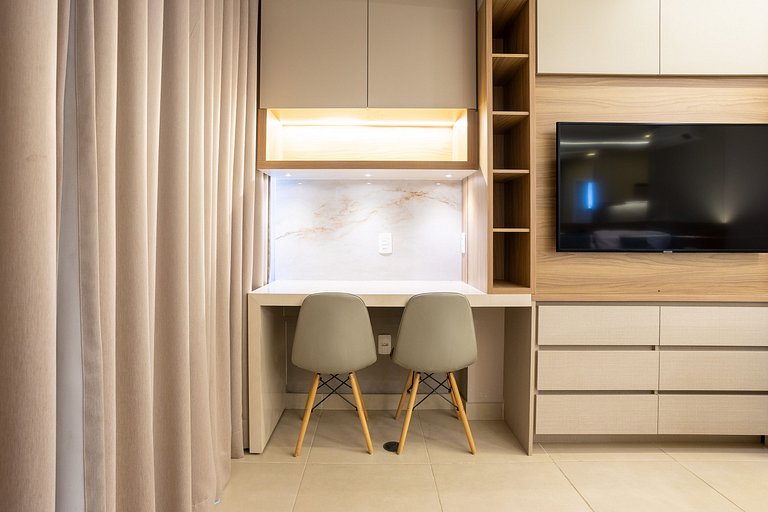 Studio You Vila Mariana | Piscina Rooftop
