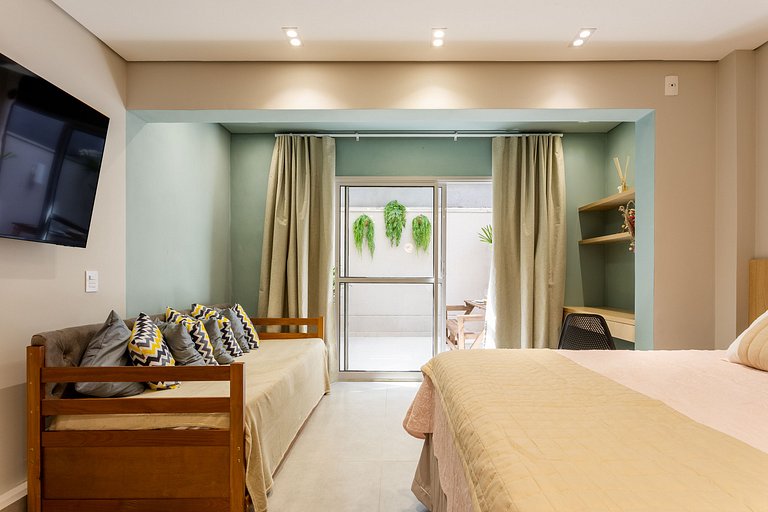 Ascent Paulista 50m² | Apto Garden Gourmet