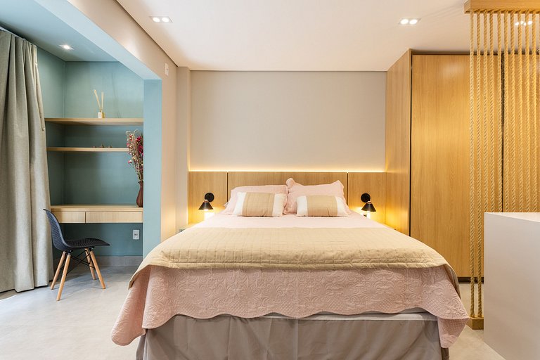 Ascent Paulista 50m² | Apto Garden Gourmet