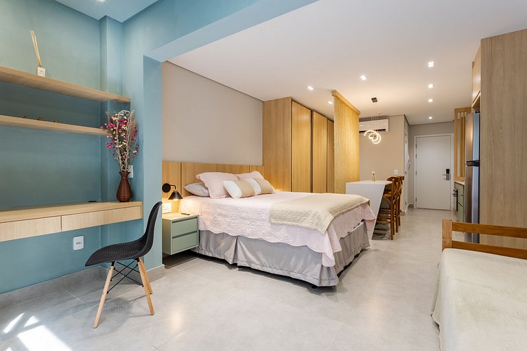 Ascent Paulista 50m² | Apto Garden Gourmet