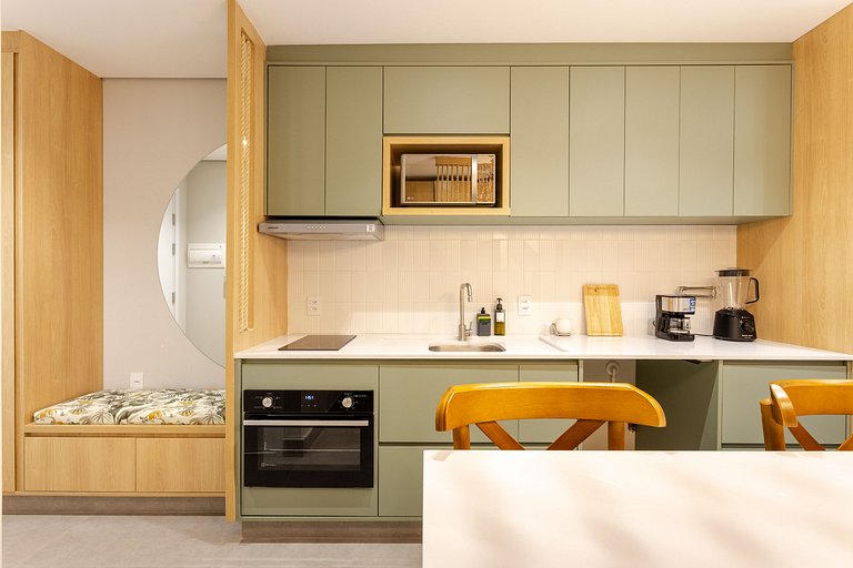 Ascent Paulista 50m² | Apto Garden Gourmet