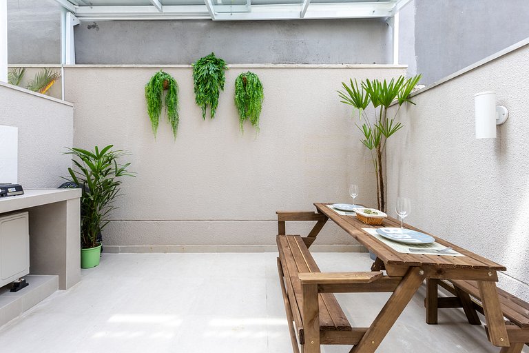 Ascent Paulista 50m² | Apto Garden Gourmet