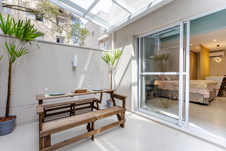 Ascent Paulista 50m² | Apto Garden Gourmet
