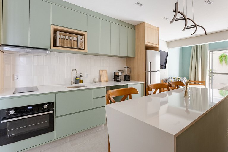 Ascent Paulista 50m² | Apto Garden Gourmet
