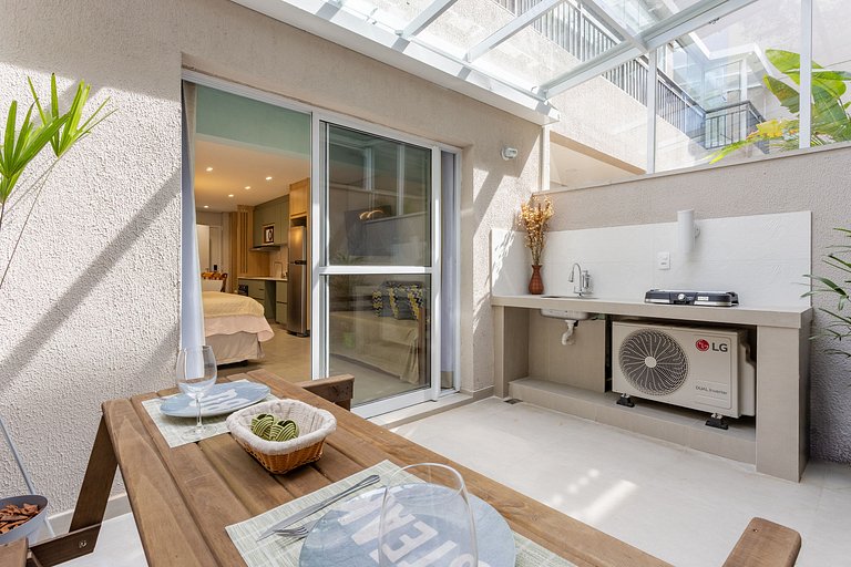 Ascent Paulista 50m² | Apto Garden Gourmet