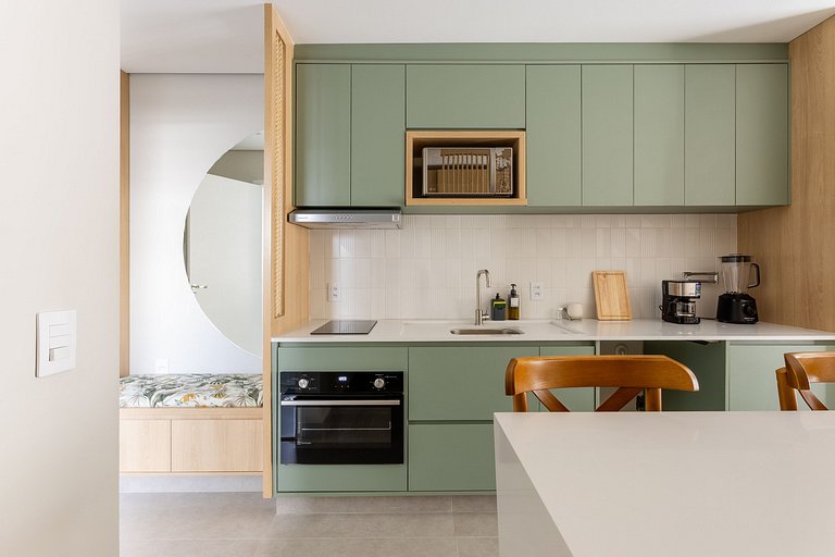 Ascent Paulista 50m² | Apto Garden Gourmet
