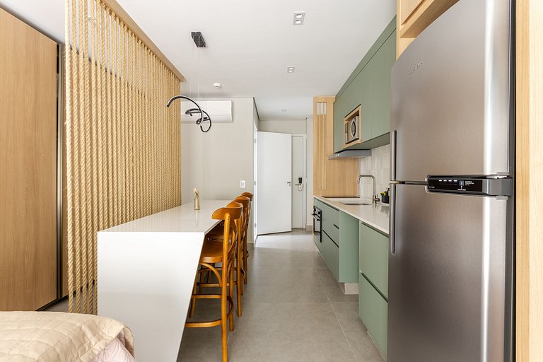 Ascent Paulista 50m² | Apto Garden Gourmet
