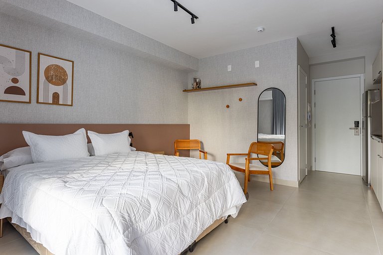 Ascent Paulista | 40 m² | Stúdio Elegance