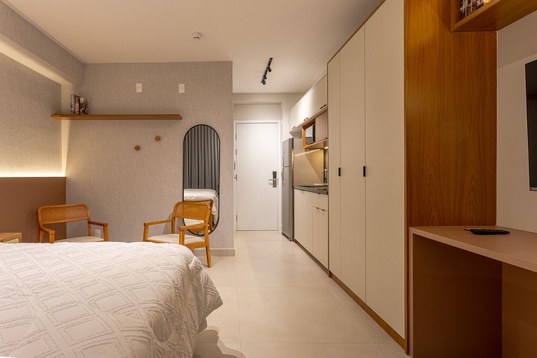 Ascent Paulista | 40 m² | Stúdio Elegance