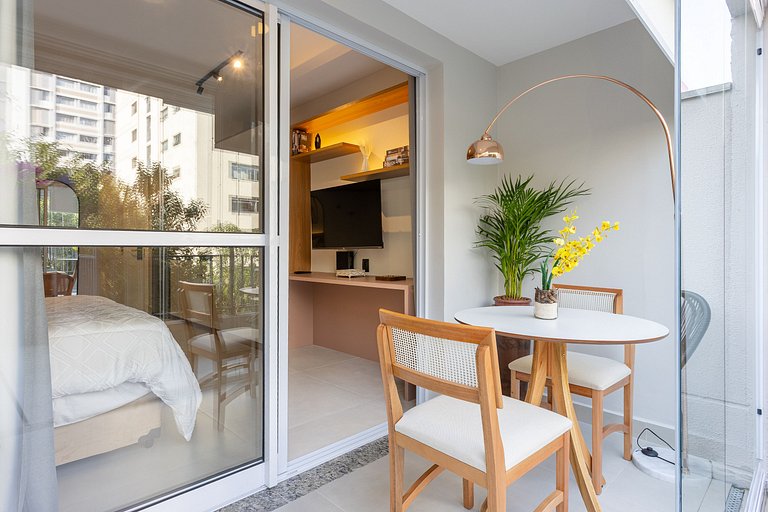 Ascent Paulista | 40 m² | Stúdio Elegance