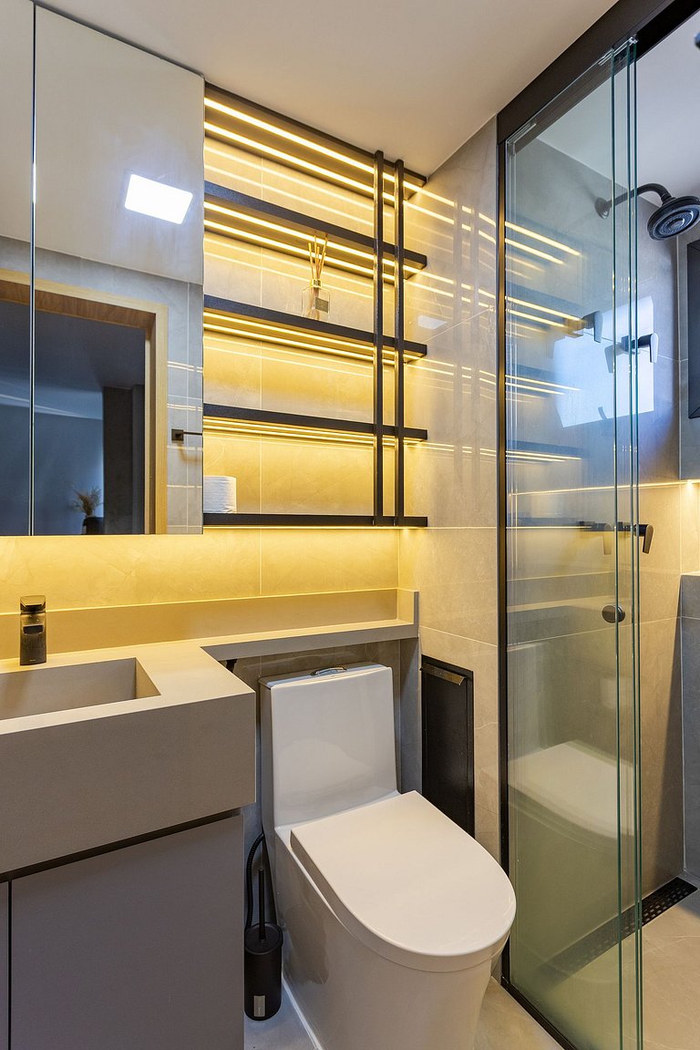 Doru | Studio Prime 23º andar | Gym & Piscina Sky