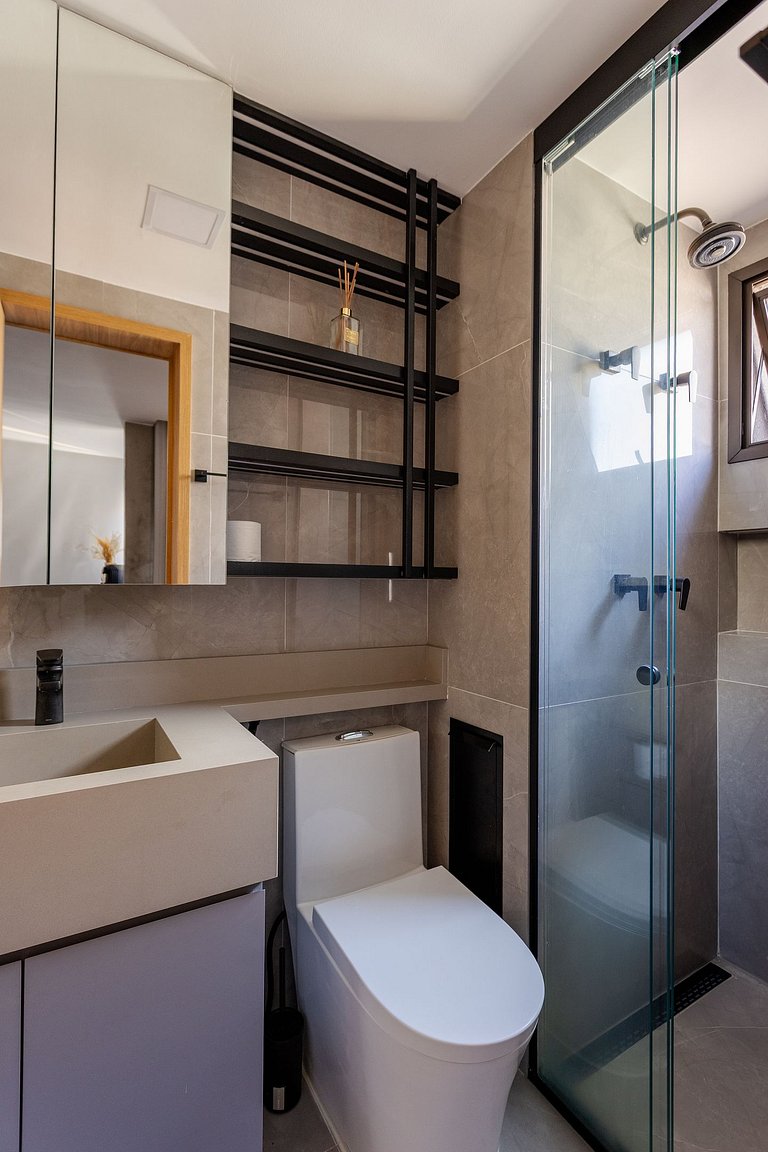 Doru | Studio Prime 23º andar | Gym & Piscina Sky