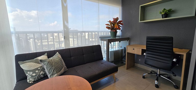 On Jurupis | Studio Prime | Gym, Piscina & Cowork