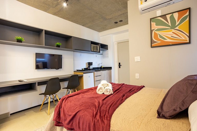 Studio On Lorena | Piscina, Gym e Portaria 24hr