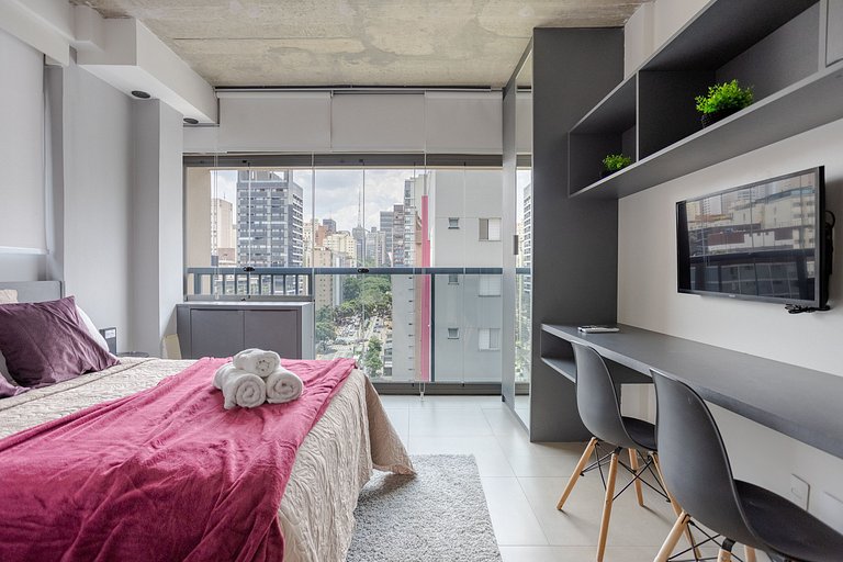 Studio On Lorena | Piscina, Gym e Portaria 24hr