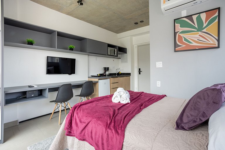Studio On Lorena | Piscina, Gym e Portaria 24hr
