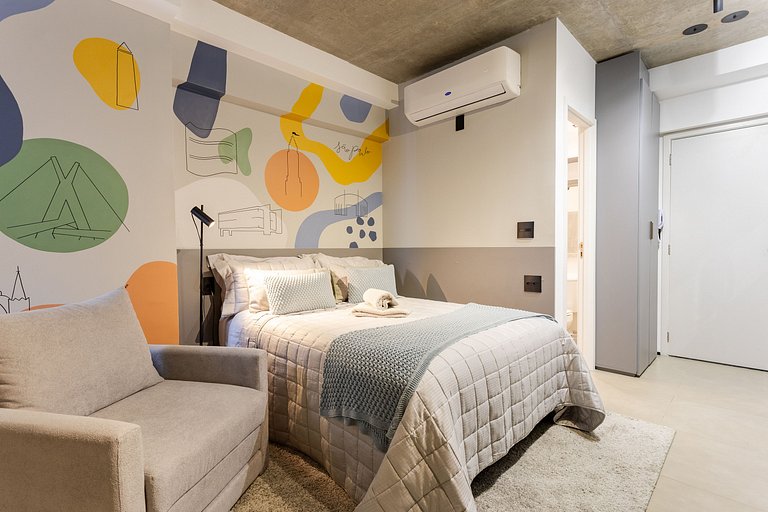 Studio On Lorena | Piscina, Gym e Portaria 24hrs