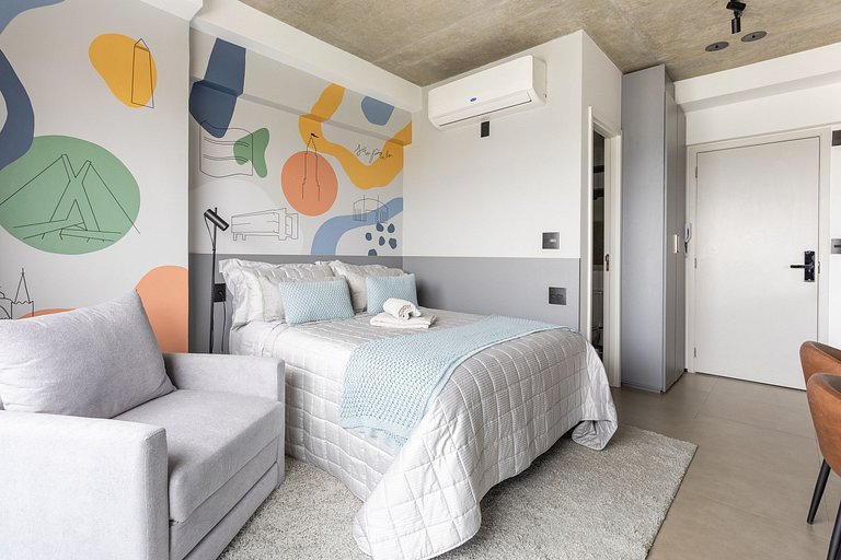 Studio On Lorena | Piscina, Gym e Portaria 24hrs