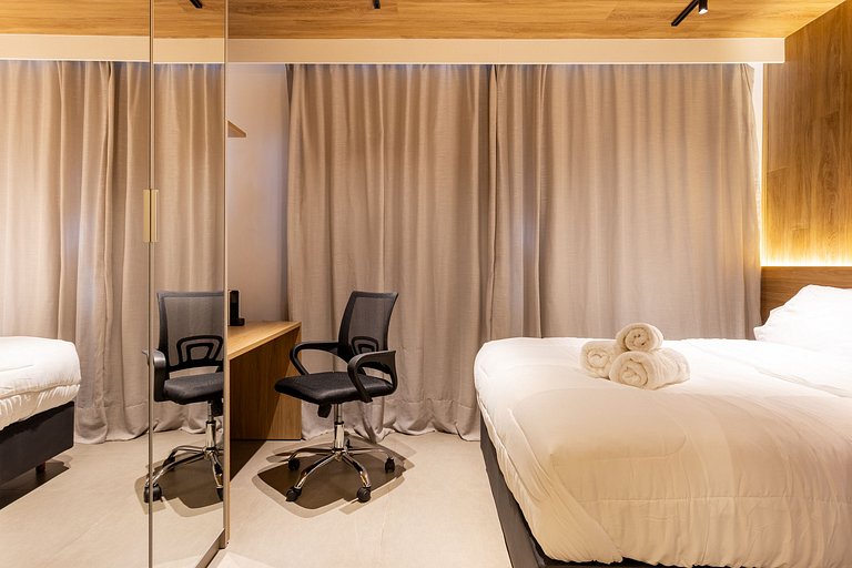Studio On Florida | Gym e Portaria 24hrs