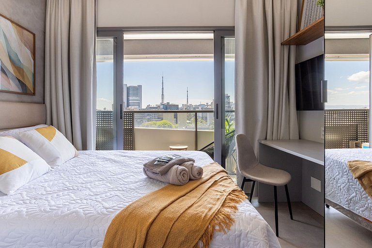 Oscar Freire 25° andar| Gym, Piscina & Cowork