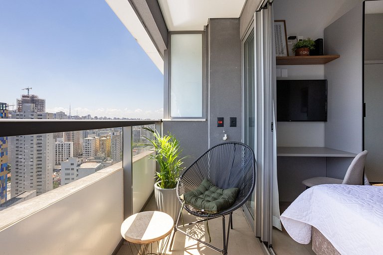 Oscar Freire 25° andar| Gym, Piscina & Cowork