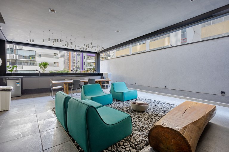 Oscar Freire 25° andar| Gym, Piscina & Cowork
