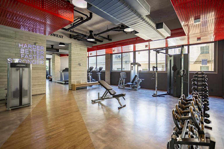 Oscar Freire 25° andar| Gym, Piscina & Cowork