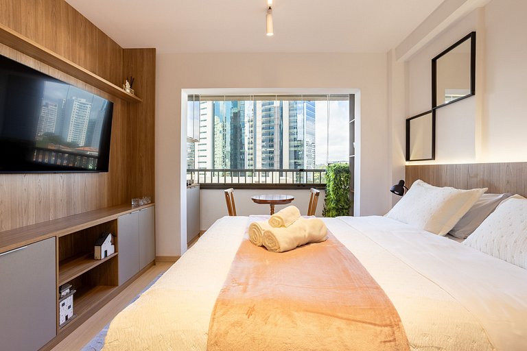 Nex One Faria Lima | Gym, Piscina e Cowork
