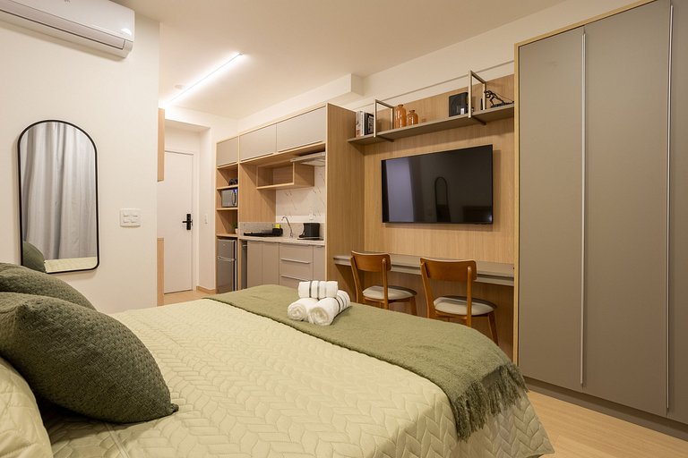 Nex One Faria Lima | Academia, Piscina e Cowork